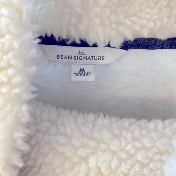 LL Bean Sherpa pullover - Picture 4 of 5